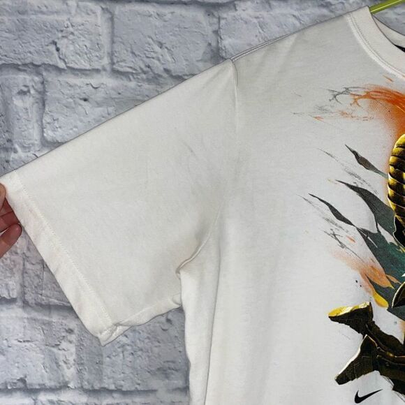 Nike lebron James graphic print short sleeve basketball tshirt sz XL boys - Picture 5 of 6